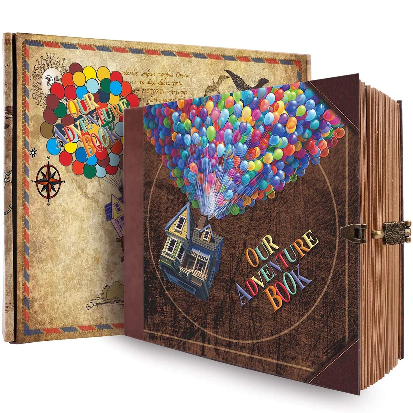 Our Adventure Book, 146 Page DIY Photo Album Scrapbook