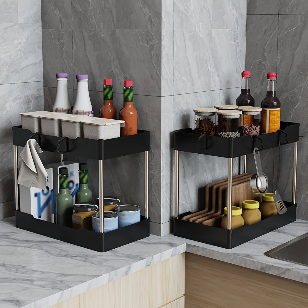 3pc Organizers for Under Sink or on Counter Tops
