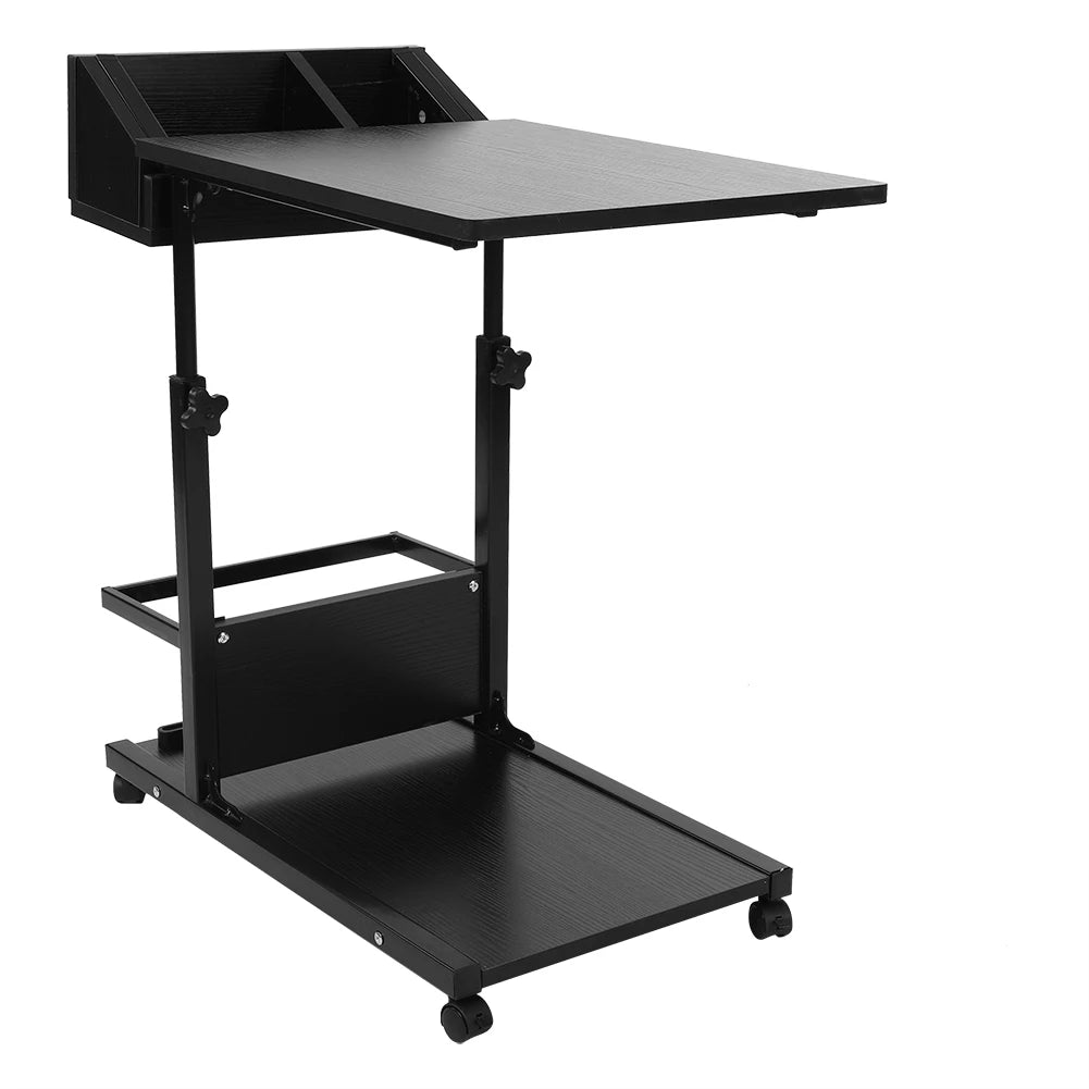 Portable Multifunctional Laptop Desk with Wheels