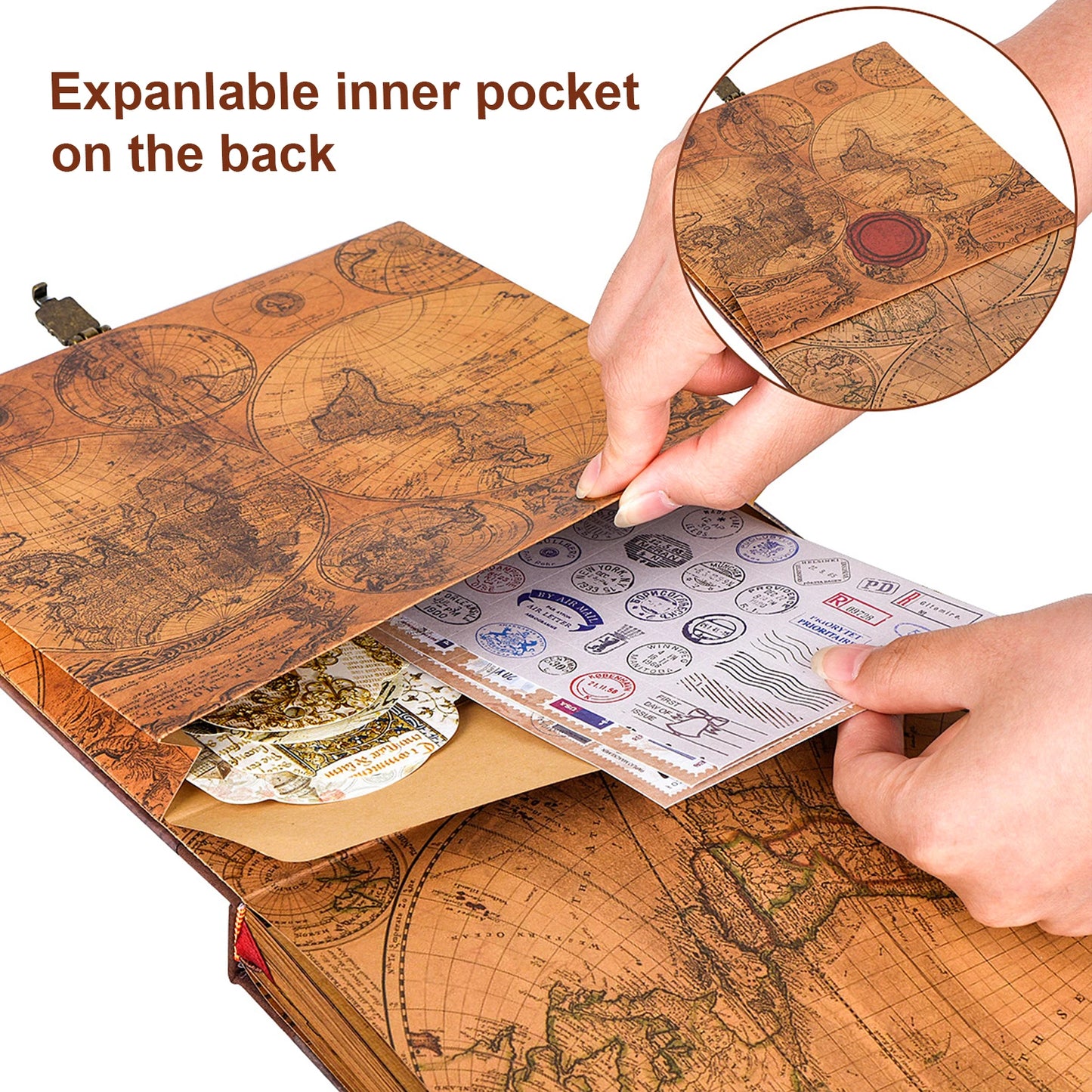 Our Adventure Book, 146 Page DIY Photo Album Scrapbook