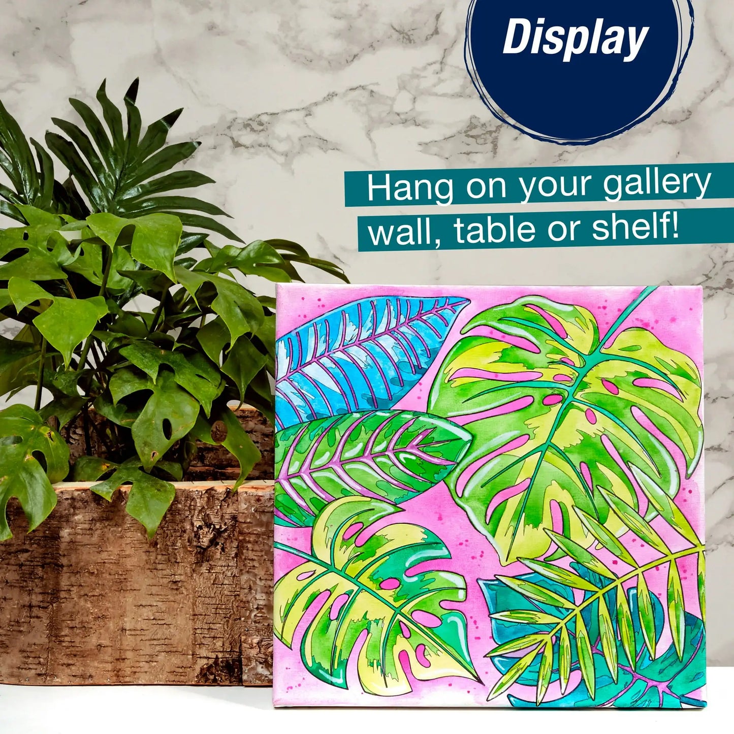 Faber-Castell Watercolor Paint by Number, Tropical Theme