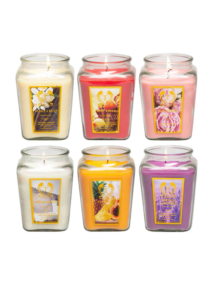 18oz Aroma Scented Candles, 8 Individual Scented Candles