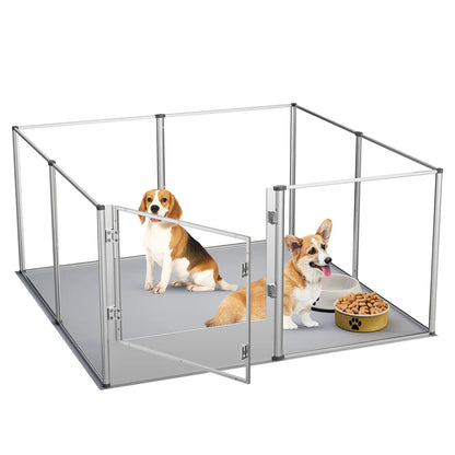 Large Acrylic Playpen for Small Pets