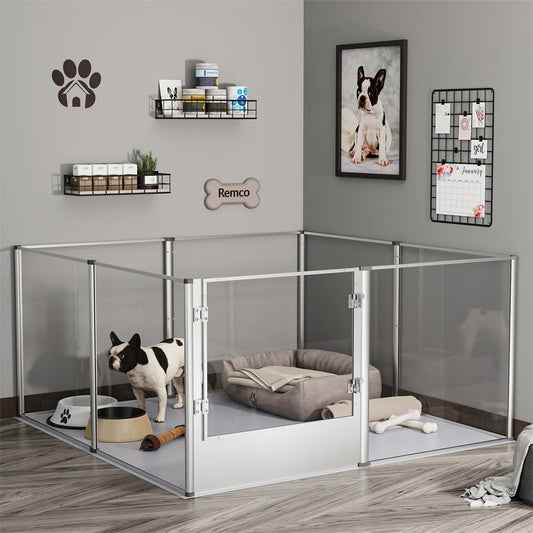 Large Acrylic Playpen for Small Pets