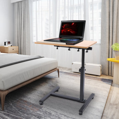 Adjustable Laptop Desk, 360° Rotating Tabletop Mobile Stand