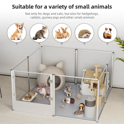 Large Acrylic Playpen for Small Pets