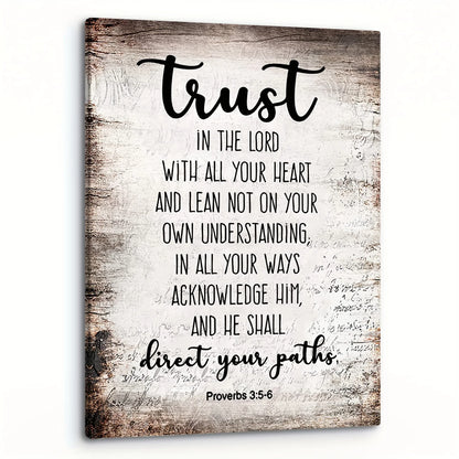 Bible Verse Wall Decoration, Canvas Painting