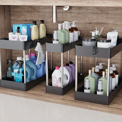 3pc Organizers for Under Sink or on Counter Tops