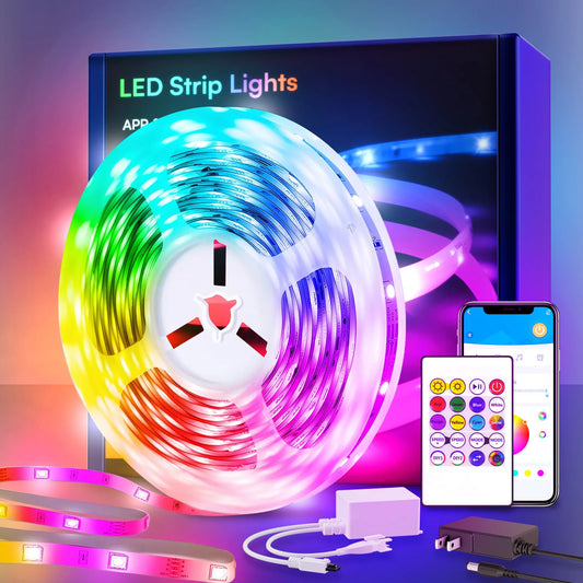 Smart LED Light Strip (2 rolls from 25Ft - 130Ft)