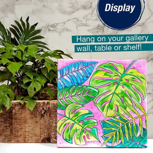 Faber-Castell Watercolor Paint by Number, Tropical Theme
