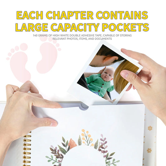 Baby Growth Photo Album (10" x 10")