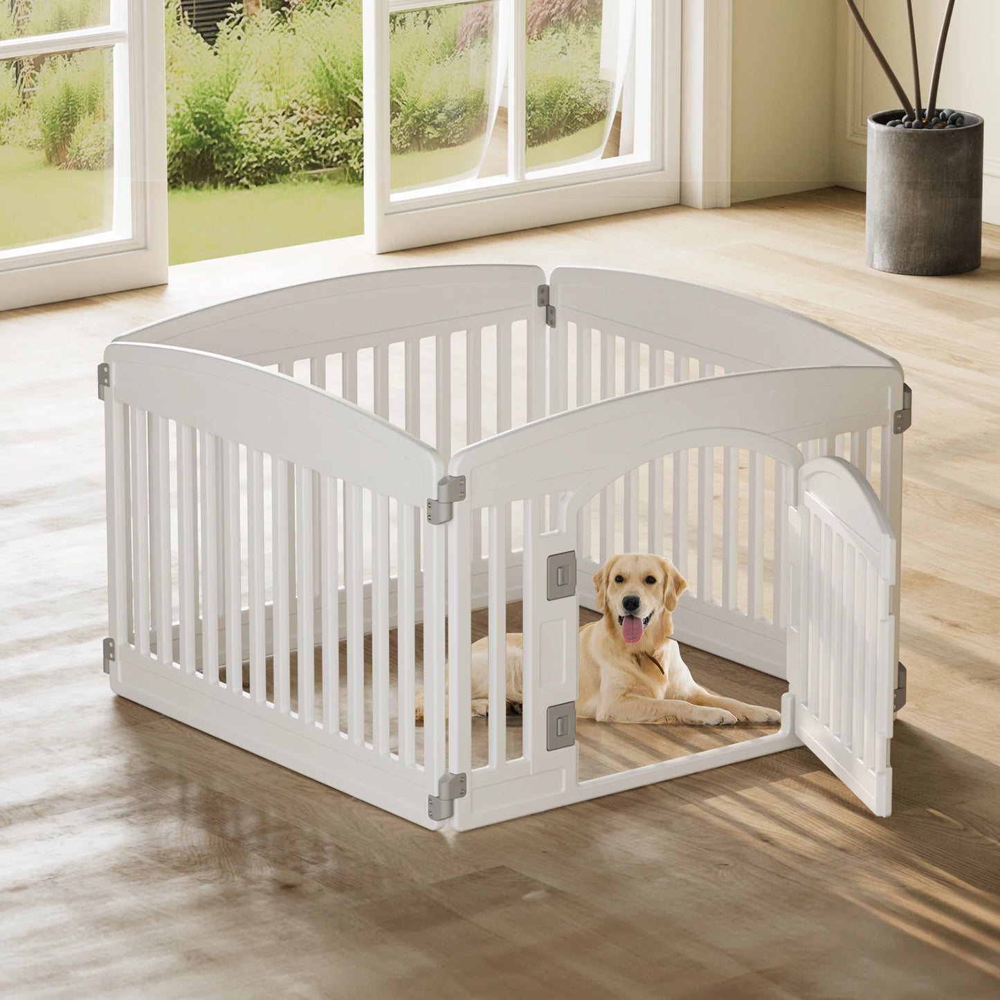 Plastic Dog Playpen