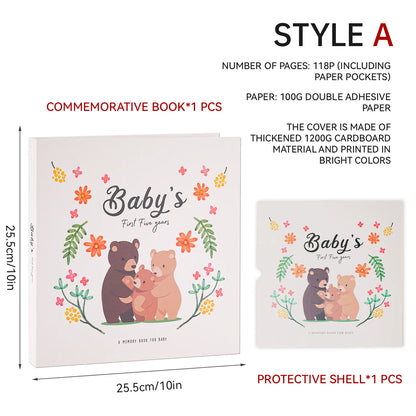 Baby Growth Photo Album (10" x 10")
